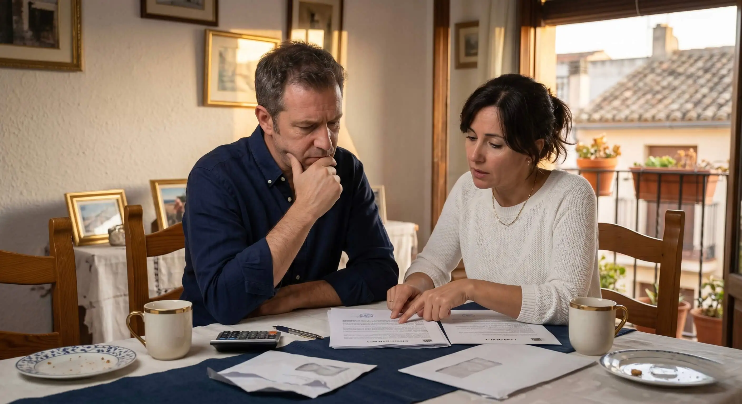 Conflicto familiar — derecho de familia