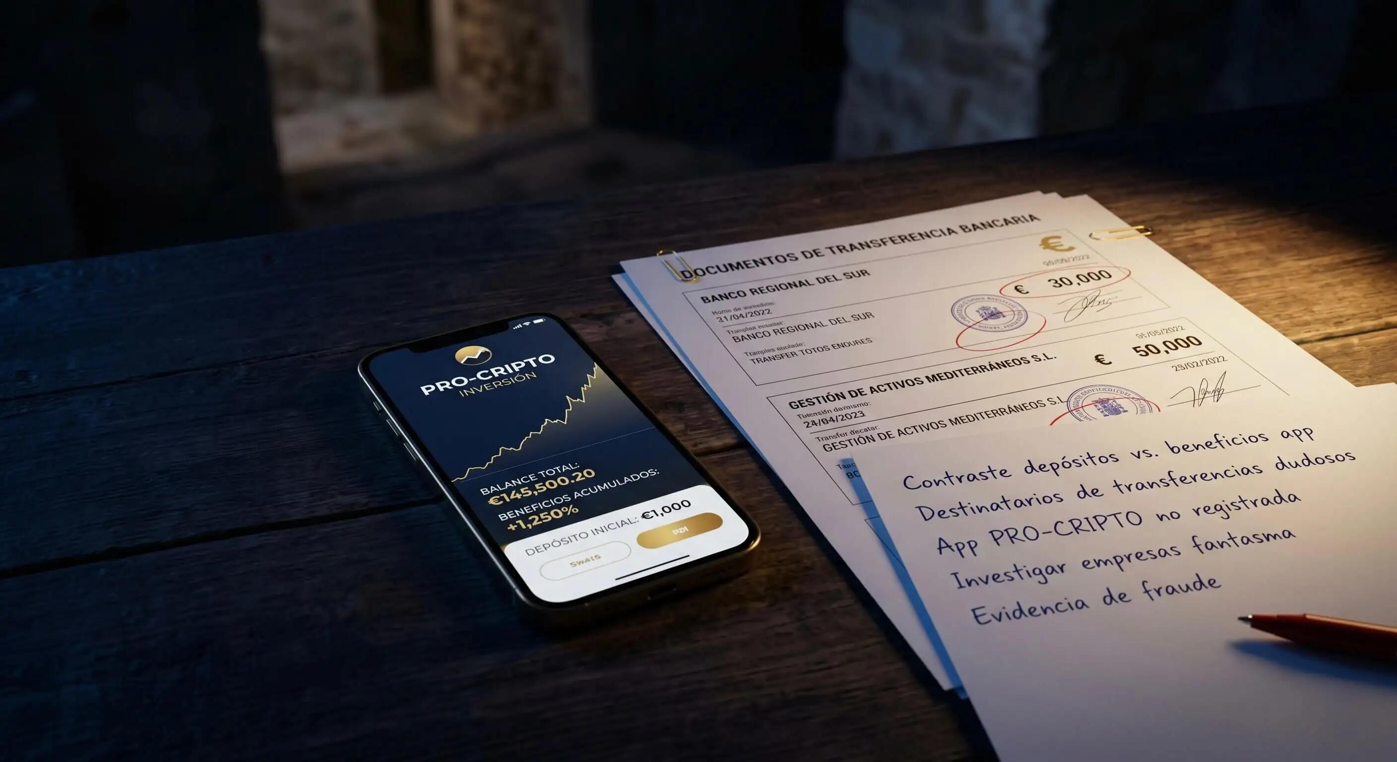 Operaciones financieras en plataformas cripto